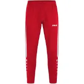 Jako Power Vrijetijdsbroek Kinderen - Rood / Wit | Maat: 140