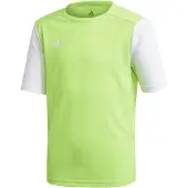 Adidas Functioneel shirt 'Estro 19' neongroen / wit