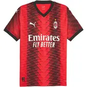 Puma Ac Milan Authentic 23/24 Thuis T-shirt Met Korte Mouwen