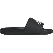 Adidas Muiltjes 'Adilette' zwart / wit