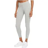 Nike Sportbroek 'Essential' grijs gemêleerd / wit