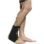 Select Enkel Support Lace Up - Zwart/Neon