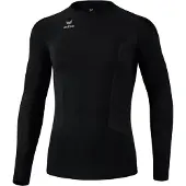 Erima Athletic Long Sleeve T-shirt Zwart 128 cm Jongens,Meisjes