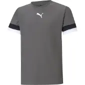 Puma Functioneel shirt 'TeamRise' donkergrijs / zwart / wit