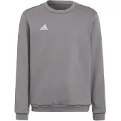 Adidas Sportief sweatshirt 'Entrada 22' donkergrijs / wit