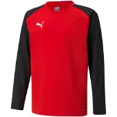 Puma Functioneel shirt 'TeamLiga' rood / zwart / wit