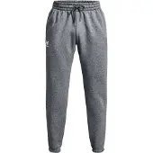 Under Armour Sportbroek 'Essential' grijs gemêleerd / wit