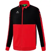 Erima Six Wings Worker Full Zip Sweatshirt Rood XL Man