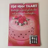 Touche Verjaardagskalender "Tijd voor taart"