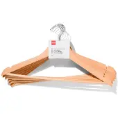 HEMA Kledinghangers Hout - 6 Stuks