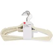 HEMA Kledinghanger Velours Wit - 6 Stuks