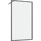 Guido Gusto 110x200 inloopdouche serie Enzo mat zwart
