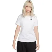Nike Shirt 'Club Essential' zwart / wit
