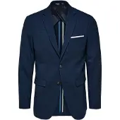 Selected Colbert 'SLHOasis' navy / wit