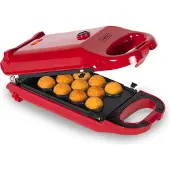 Ginza.se 6-in-1 snackmaker / Comfortcook voor heerlijke wafels, donuts, cakepops, madeleine koekjes, wafelbakjes voor ijs en minitaartjes