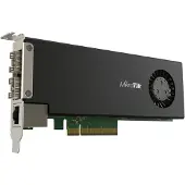Mikrotik Netwerkkaart - - CCR2004-1G-2XS-PCIe - 1x Gigabit Ethernet - 2x 25G SFP28 - 4 GB RAM