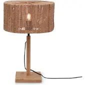 Good&Mojo Bamboe LED Tafellamp Iguazu | 1X E27 Max 40W | Natural