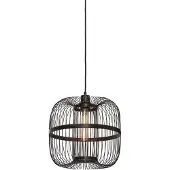 Good&Mojo Bamboe LED Hanglamp Hokkaido | 1X E27 Max 60W | Black