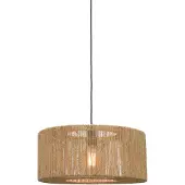 Good&Mojo LED Hanglamp Iguazu | 1X E27 Max 40W | Natural/Black