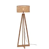 Good&Mojo Bamboe LED Staande Lamp Java | 1X E27 Max 60W | Natural