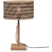Good&Mojo Bamboe LED Tafellamp Java | 1X E27 Max 40W | Natural/Black