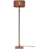 Good&Mojo Bamboe LED Staande Lamp Iguazu | 1X E27 Max 60W | Natural