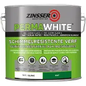 Zinsser Permawhite Mat - Badkamermuurverf - Wit - 1L