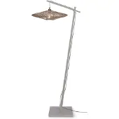 Good&Mojo Bamboe LED Staande Lamp Zanzibar | 1X E27 Max 60W | White