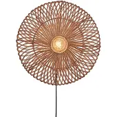 Good&Mojo LED Wandlamp Zanzibar | 1X E27 Max 60W | Natural