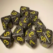 Chessex Urban Camo Gespikkeld D10 Dobbelsteenset (10 stuks)