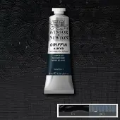 Winsor & Newton Griffin Alkyd Olieverf 37ML Lamp Black 337