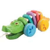 PlanToys Regenboorg Krokodil