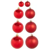 Christmas Decoration Kunststof kerstballen