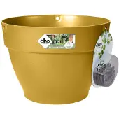 Elho Vibia Campana Hangschaal 26 - Bloempot voor Buiten - Ø 26.0 x H 18.4 cm - Honinggeel