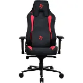 AROZZI Vernazza Gamingstoel - Supersoft Stof - Zwart/Rood