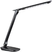 Aluminor LED-bureaulamp Eureka, dimbaar, zwart, Werkkamer / Kantoor, metaal, Modern, LED bureaulamp