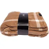 Zest - Fleece plaid - Flanel vacht Ruit Caramel