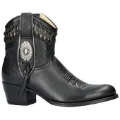 Sendra leren cowboylaarzen zwart female | Maat: 36