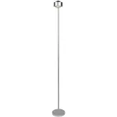 TOP LIGHT Vloerlamp Puk Eye, chroom / zilver, Woon-/ Eetkamer, metaal, Design, vloerlamp