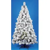 Royal christmas Kunstkerstboom Chicago PP met Sneeuw / Flock - Lengte 210 cm - 468 Takken