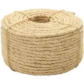 vidaXL Touw 8 mm 500 m 100% sisal