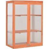 vidaXL Tuinkas 75x47x109 cm hout
