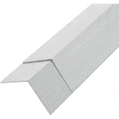 vidaXL 5 st Terras hoekplinten 170 cm aluminium zilverkleurig