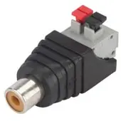 Velleman CV048, 5 stuks, zwart