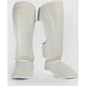 Venum Elite Kickboks Scheenbeschermer Wit Wit Gear - L