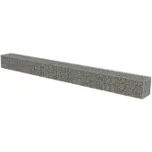 vidaXL Schanskorfmuur met deksels 600x50x50 cm gegalvaniseerd staal