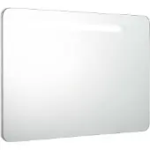 vidaXL LED-spiegelkast, 80x9,5x55 cm