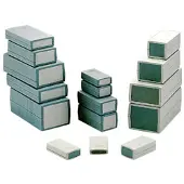 Velleman Coffret - - en plastique moule - gris fonce 150 x 80 x 45mm