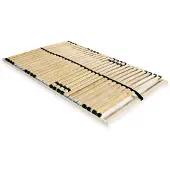 vidaXL Lattenbodem met 28 latten 7 zones 140x200 cm