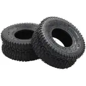 vidaXL 4-delige Kruiwagenband- en binnenbandset 15x6.00-6 4PR rubber
